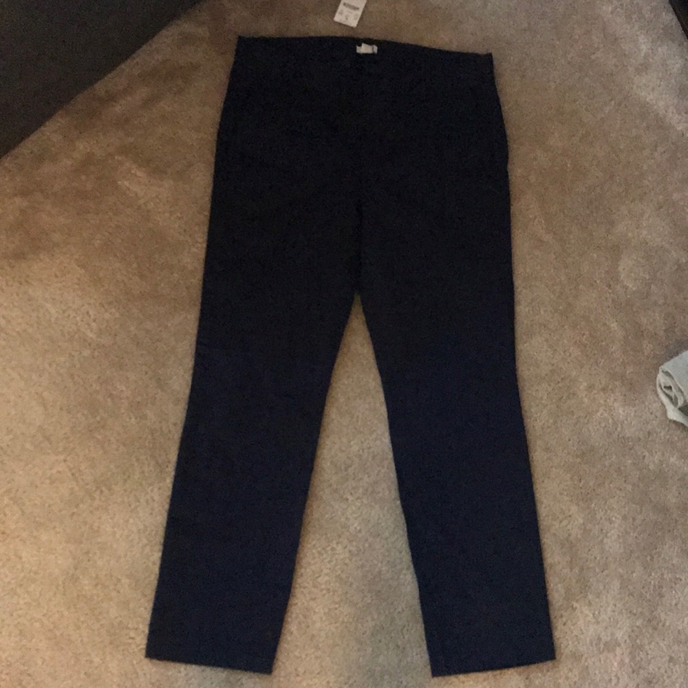 JCrew navy chino pants sz 8